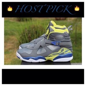 Kids High-Top Sneakers - Gray and Blue